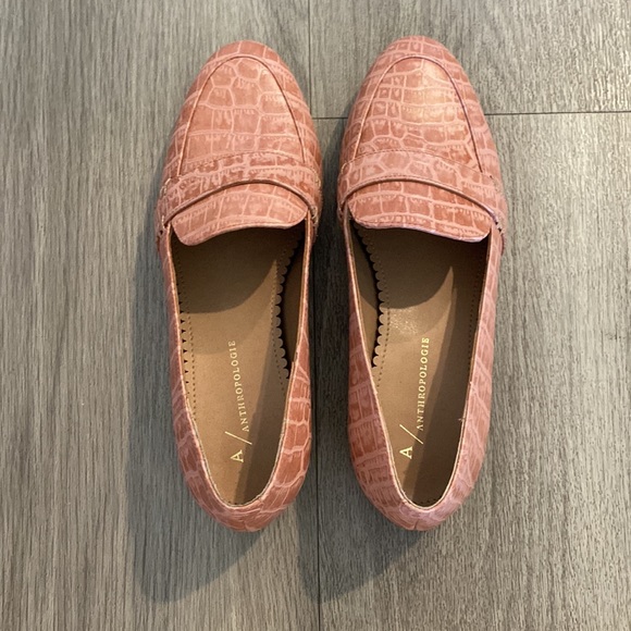 Anthropologie pink loafers - Picture 3 of 4